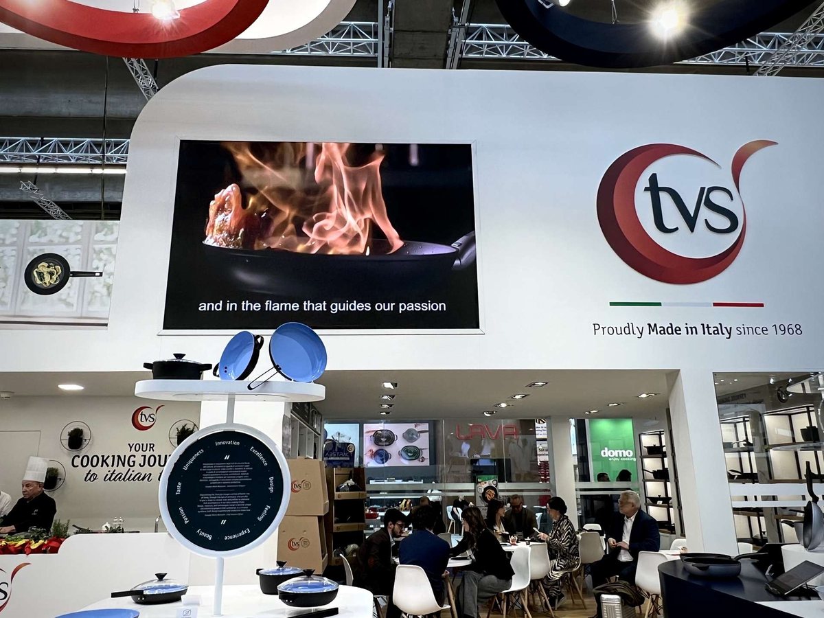 Ledwall Mosaiko installato per Ambiente Frankfurt — 2