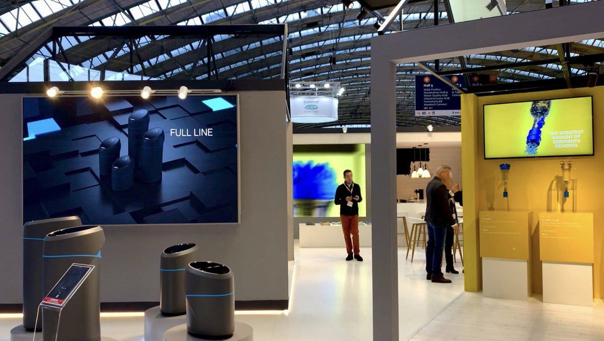 Ledwall Mosaiko installato per Aquatech Amsterdam — 3