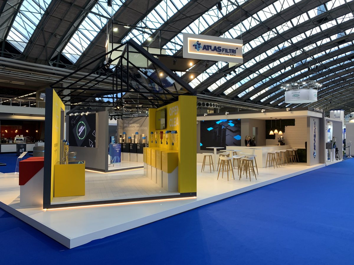 Ledwall Mosaiko installato per Aquatech Amsterdam — 4