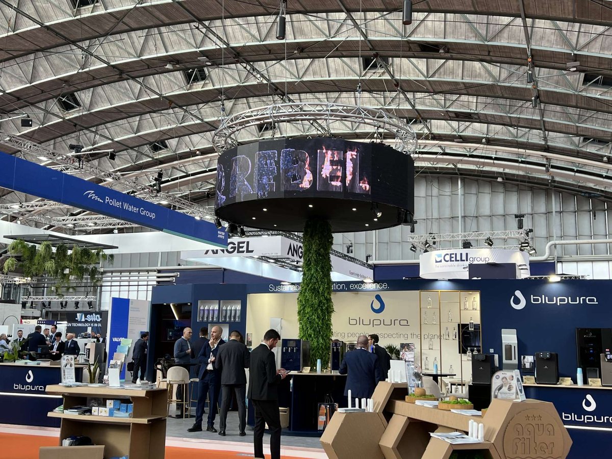 Ledwall Mosaiko installato per Aquatech Amsterdam — 6
