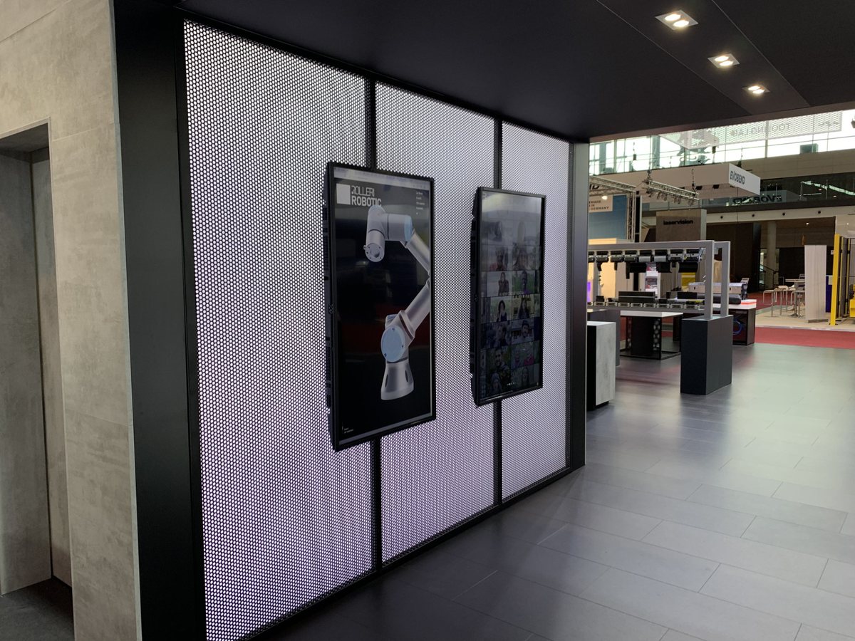 Ledwall Mosaiko installato per Blechexpo Stuttgart — 2