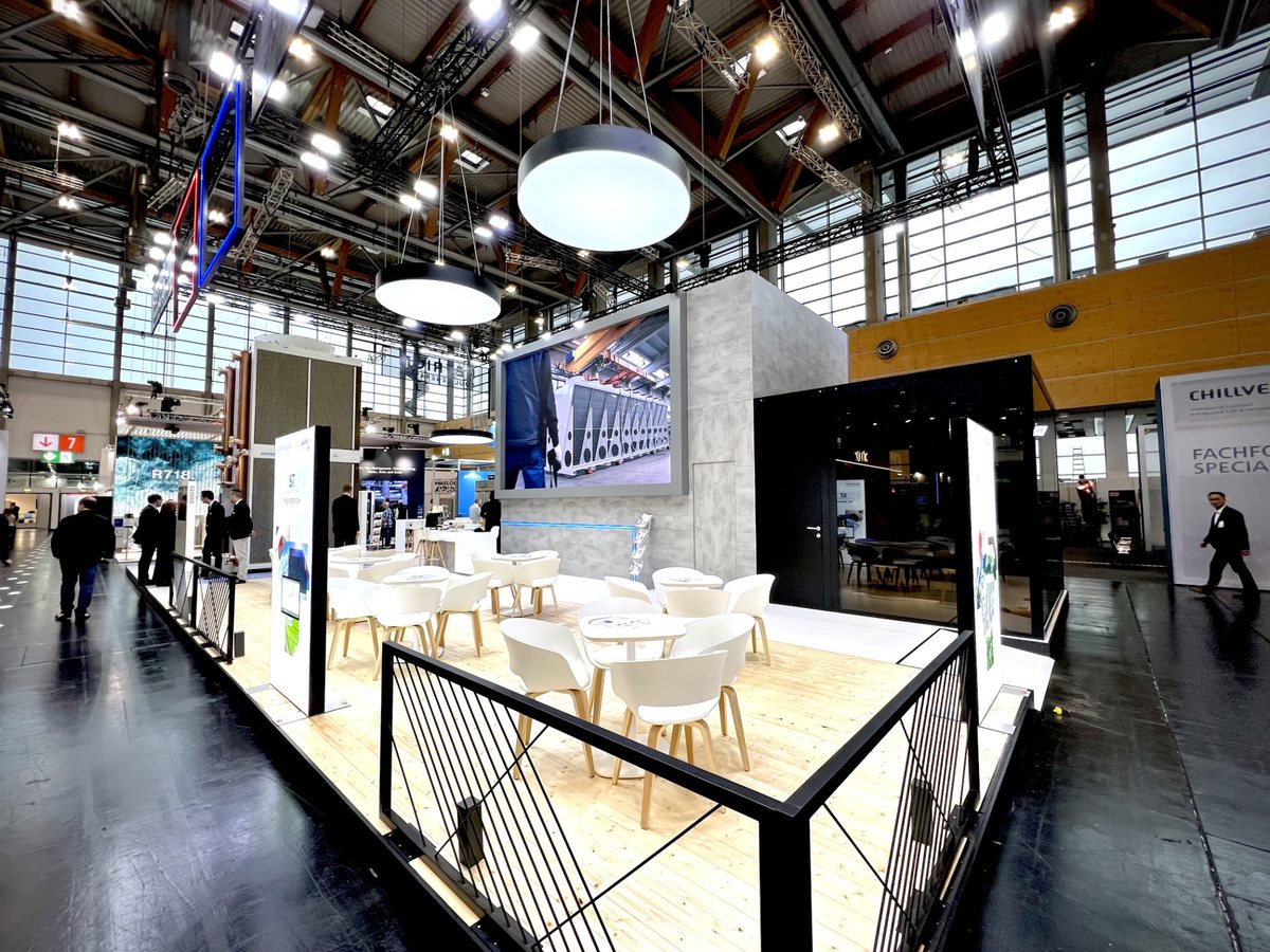 Ledwall Mosaiko installato per Chillventa Nürnberg