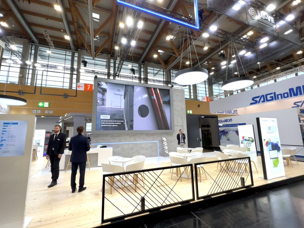 Ledwall Mosaiko installato per Chillventa Nürnberg — 2
