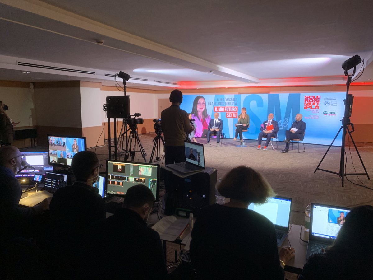 Ledwall Mosaiko installato per Congresso Aism Lasciti Roma
