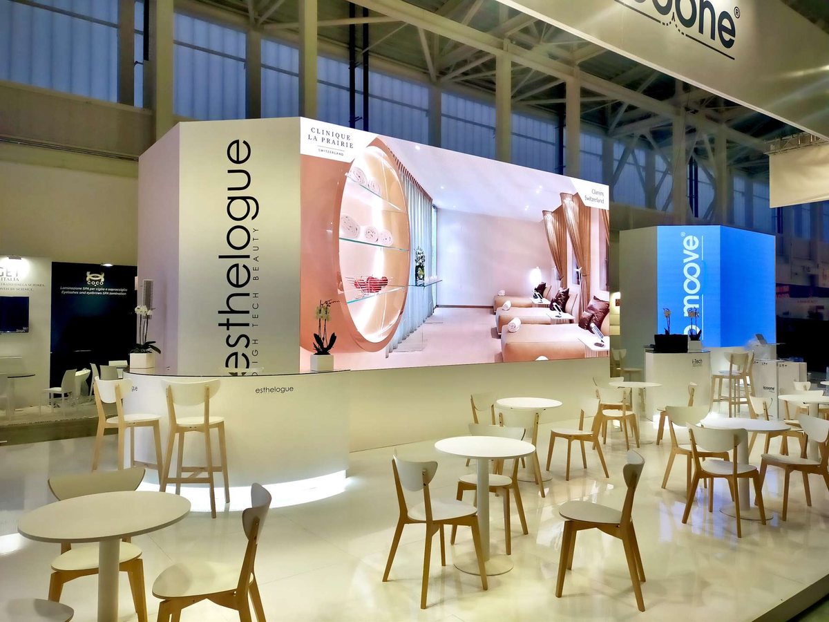 Ledwall Mosaiko installato per Cosmoprof Bologna — 2