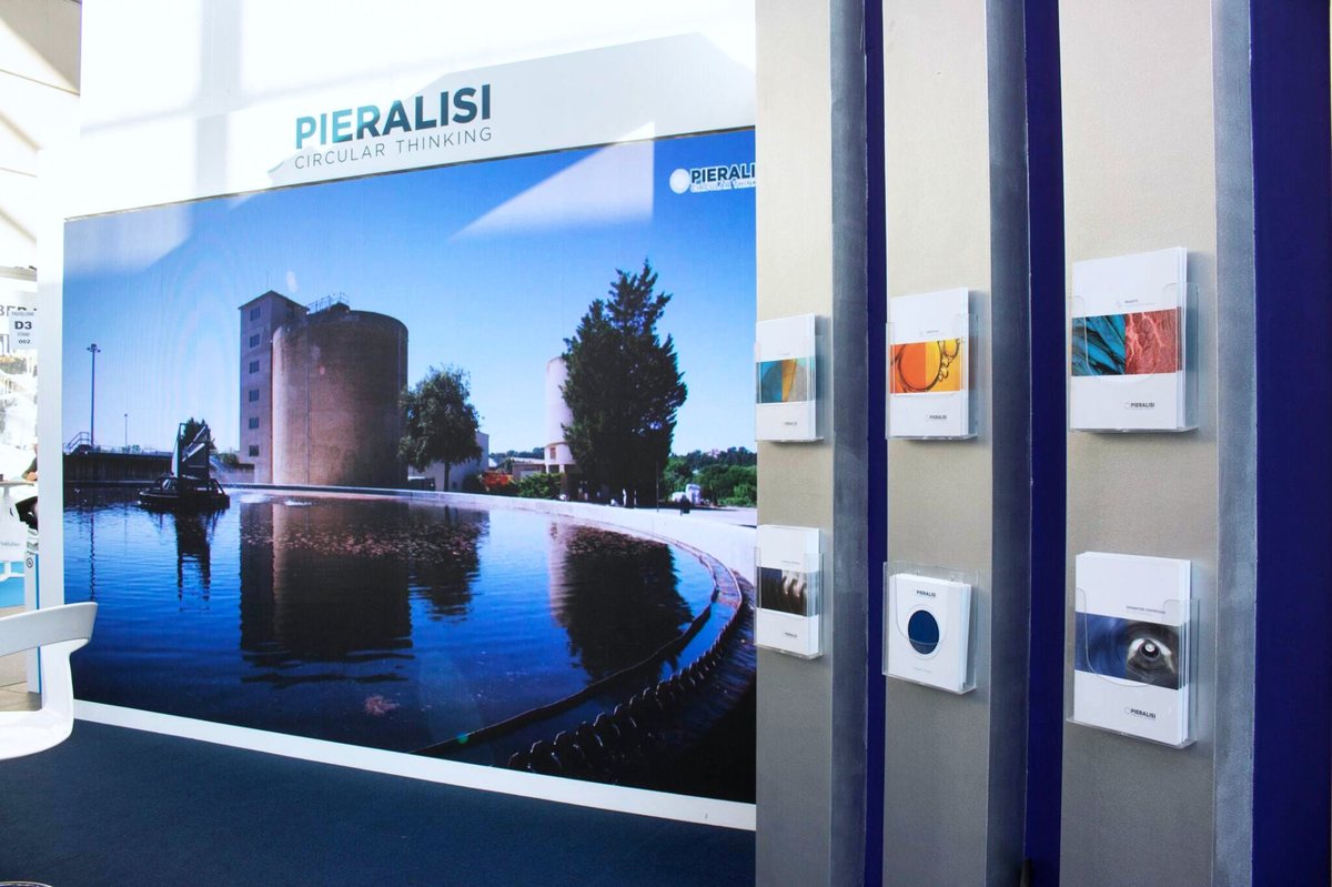 Ledwall Mosaiko installato per Ecomondo Rimini — 2