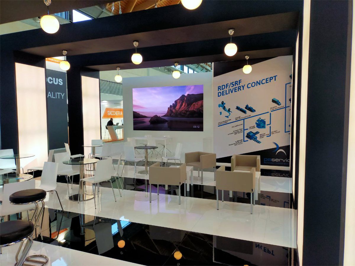 Ledwall Mosaiko installato per Ecomondo Rimini — 3