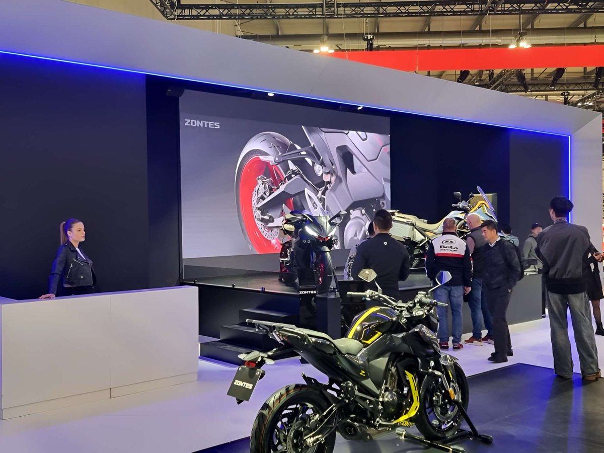 Ledwall Mosaiko installato per Eicma Milano — 2