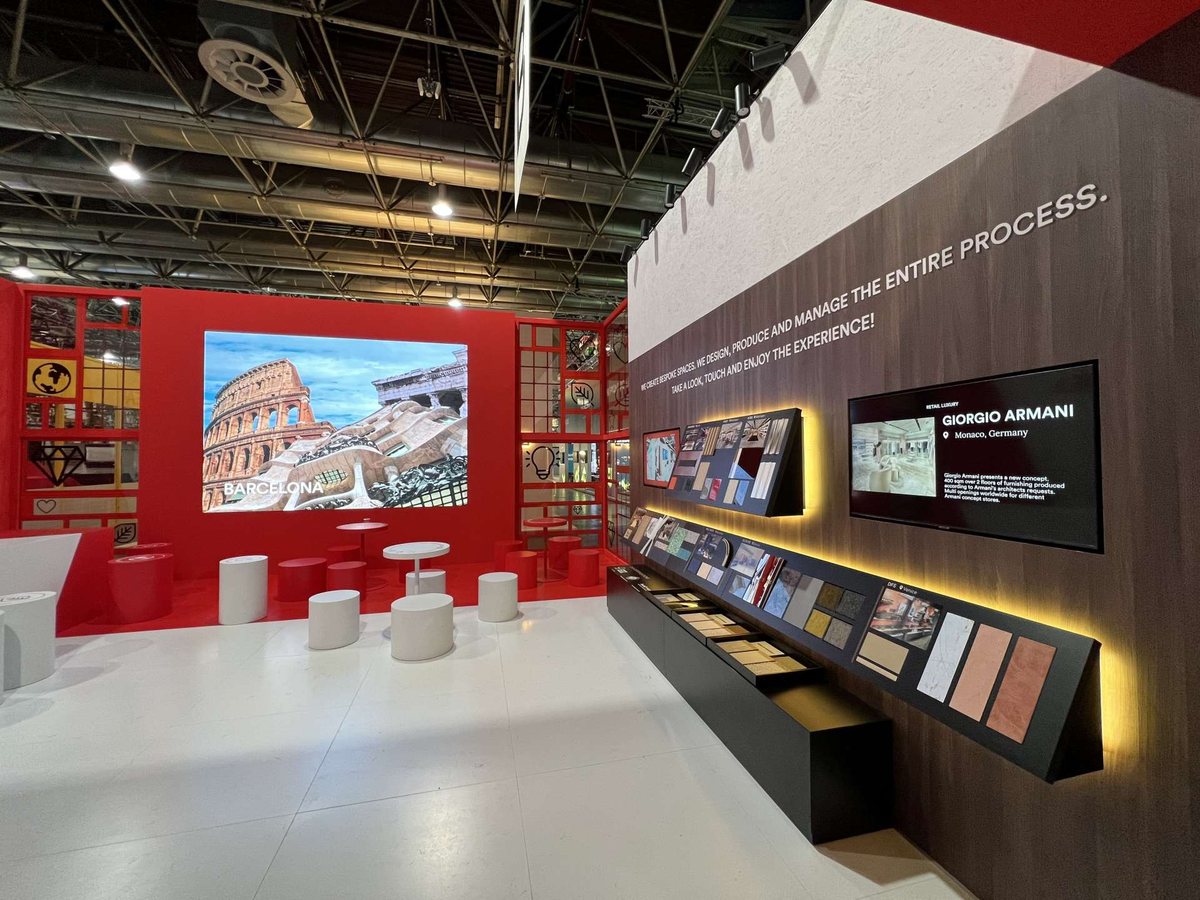 Ledwall Mosaiko installato per Euroshop Düsseldorf