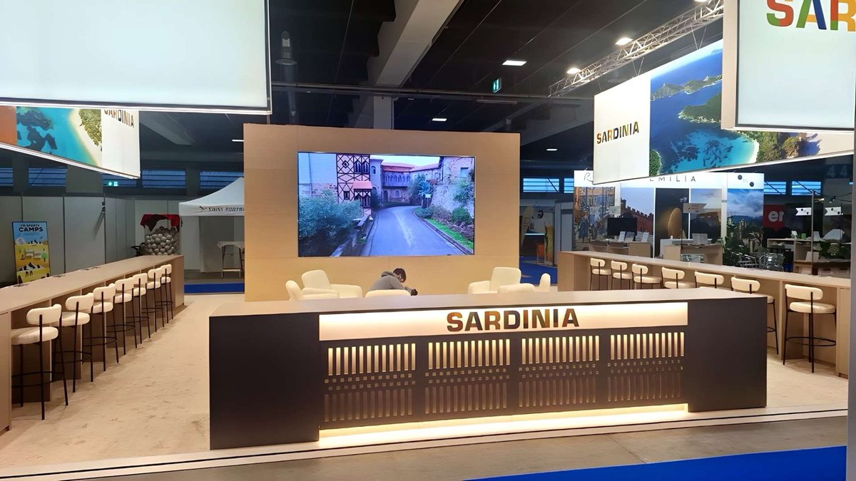 Ledwall Mosaiko installato per Fespo Zürich