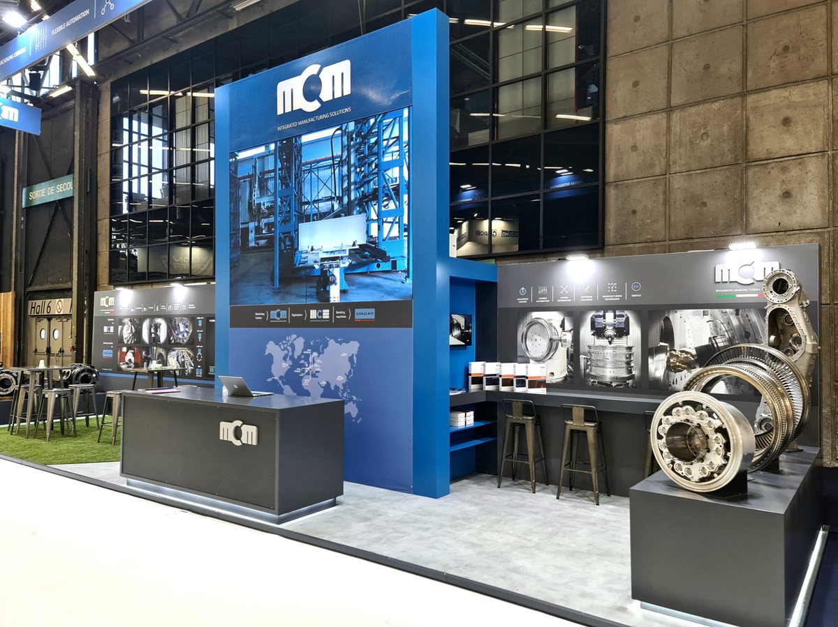 Ledwall Mosaiko installato per Global Industrie Paris