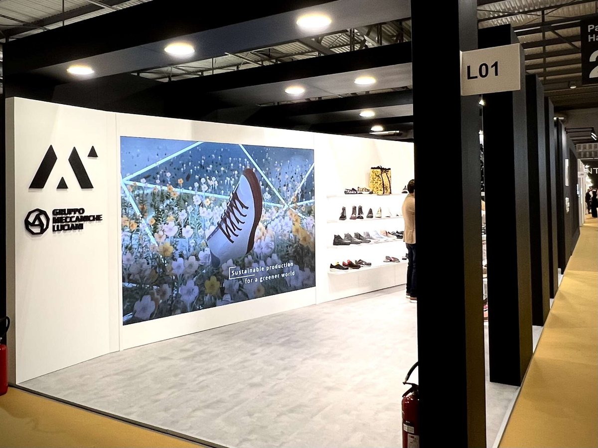 Ledwall Mosaiko installato per Lineapelle Milano — 2