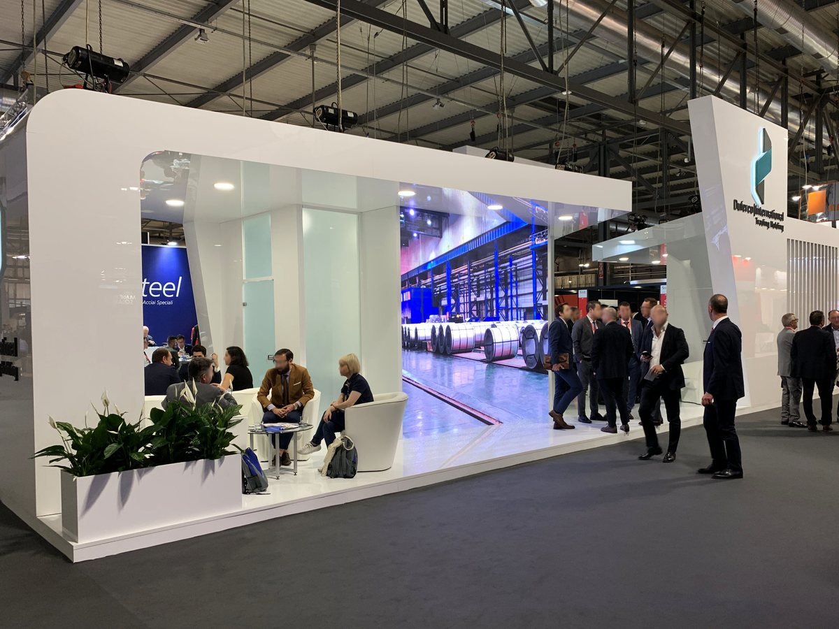Ledwall Mosaiko installato per Made IN Steel Milano