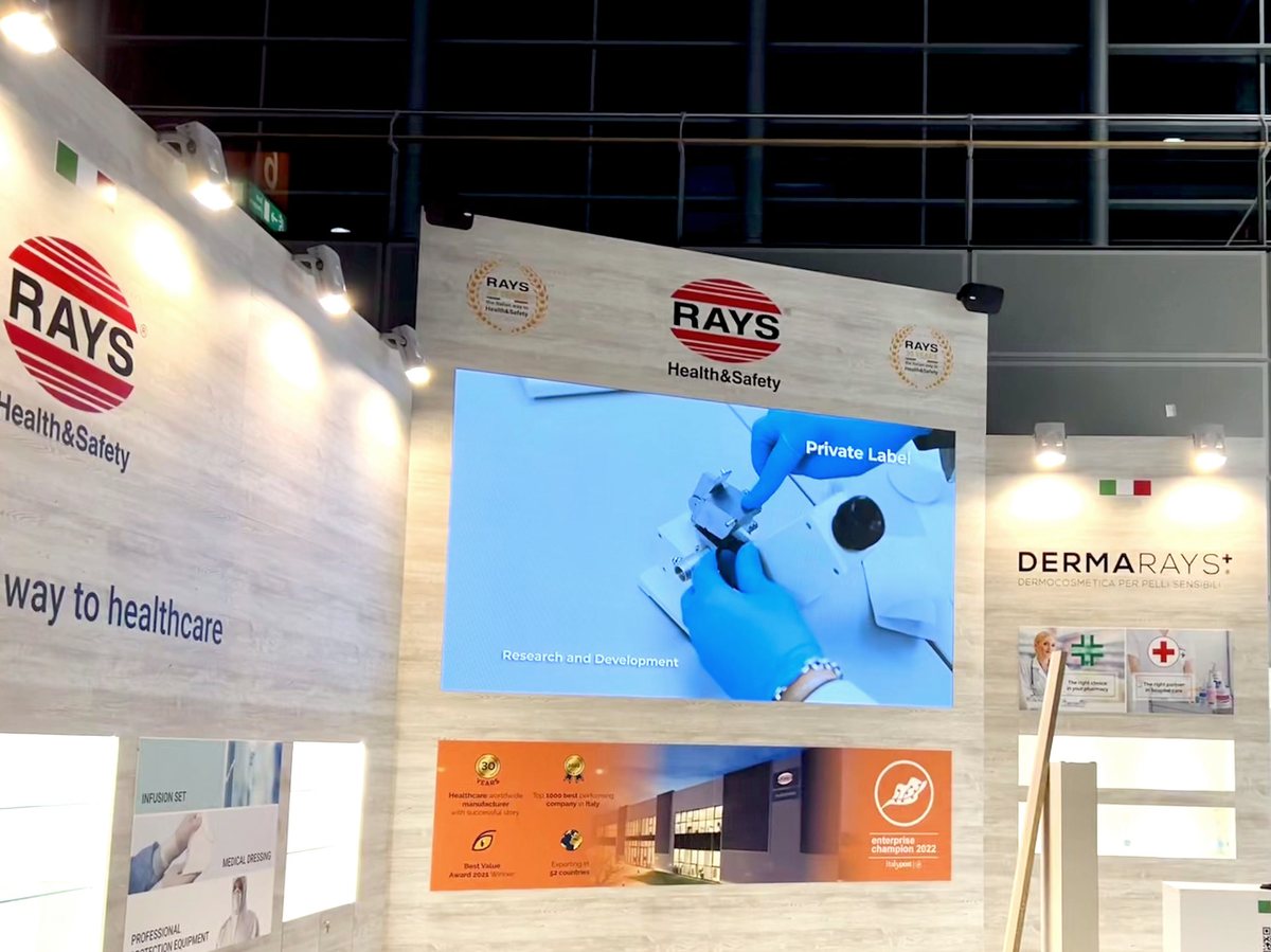 Ledwall Mosaiko installato per Medica Düsseldorf