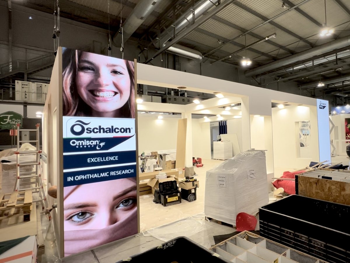 Ledwall Mosaiko installato per MIDO Milano