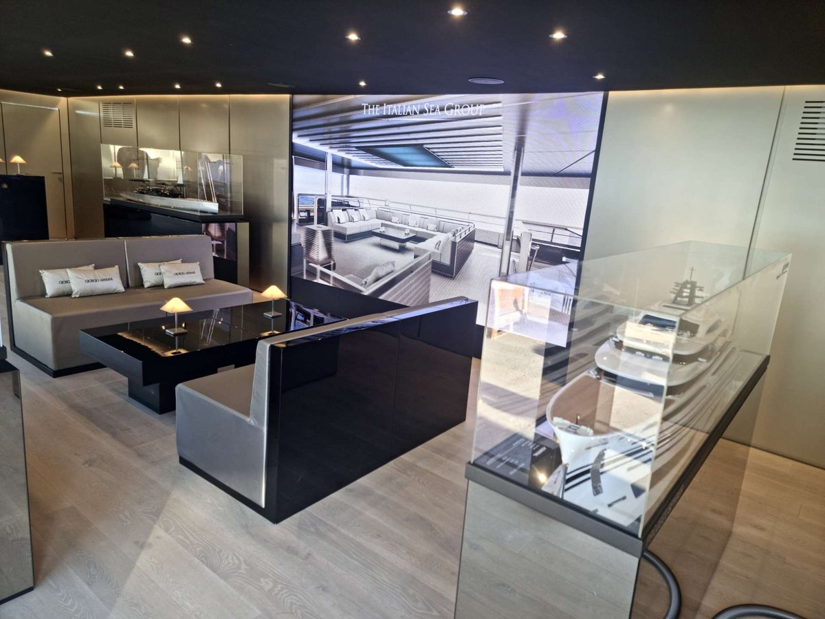 Ledwall Mosaiko installato per Monaco Yacht Show Principato di Monaco — 2