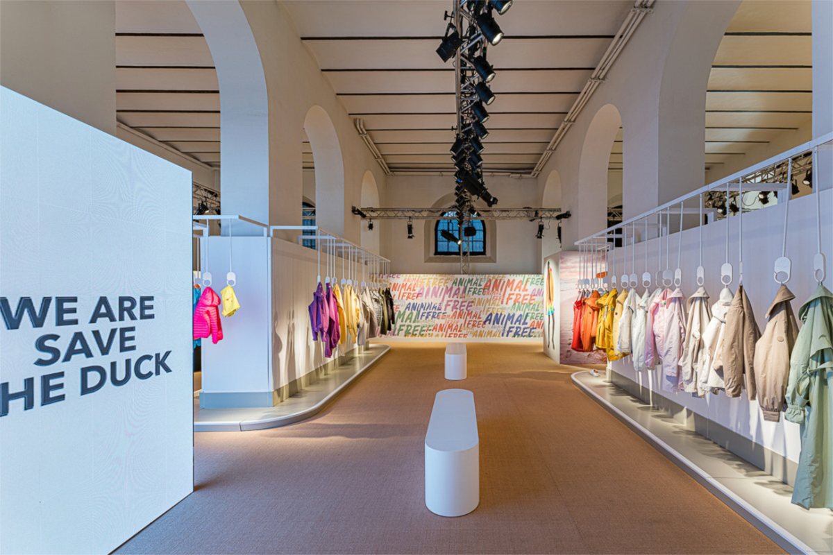 Ledwall Mosaiko installato per Pitti Immagine Firenze