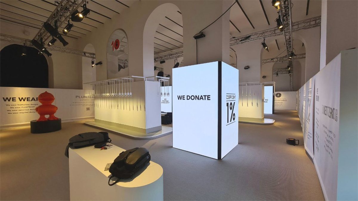 Ledwall Mosaiko installato per Pitti Immagine Firenze — 2
