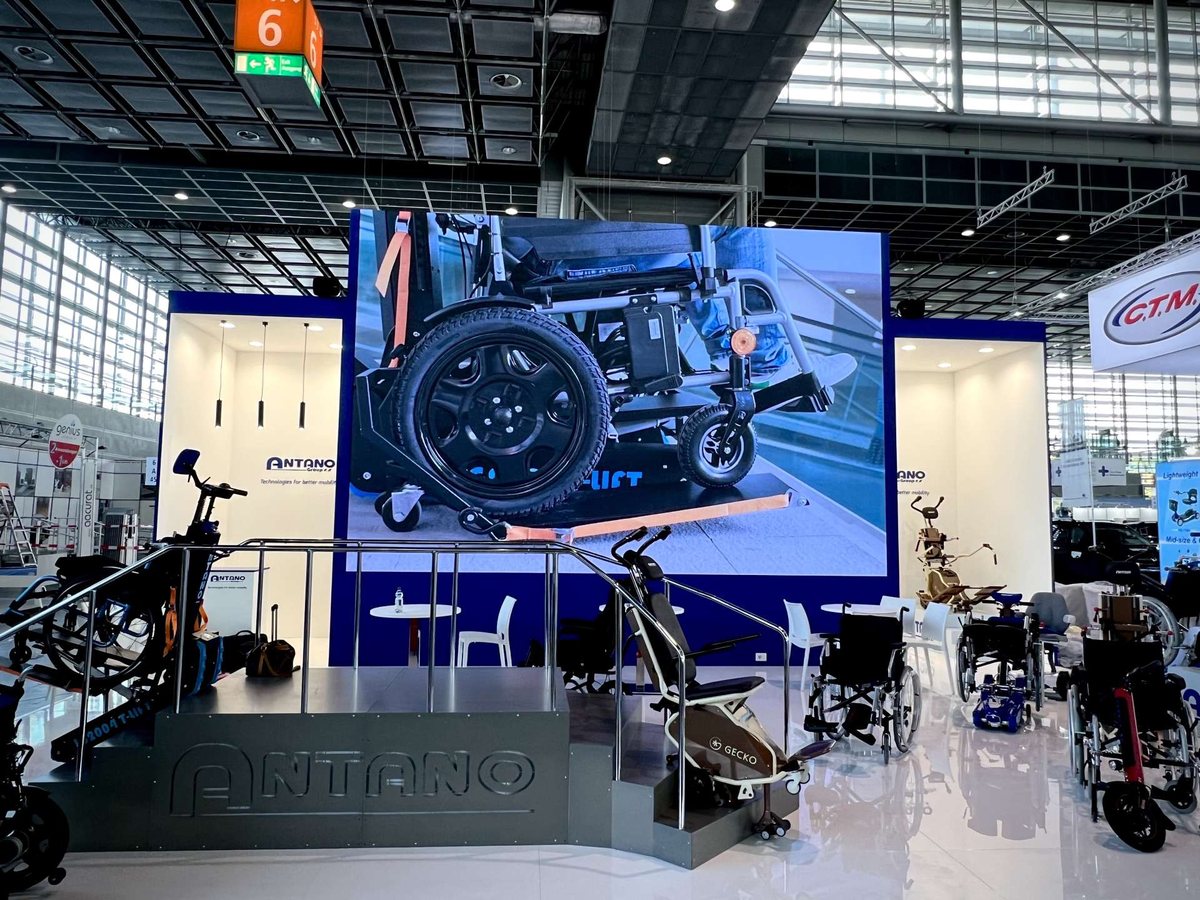 Ledwall Mosaiko installato per Rehacare Düsseldorf — 2
