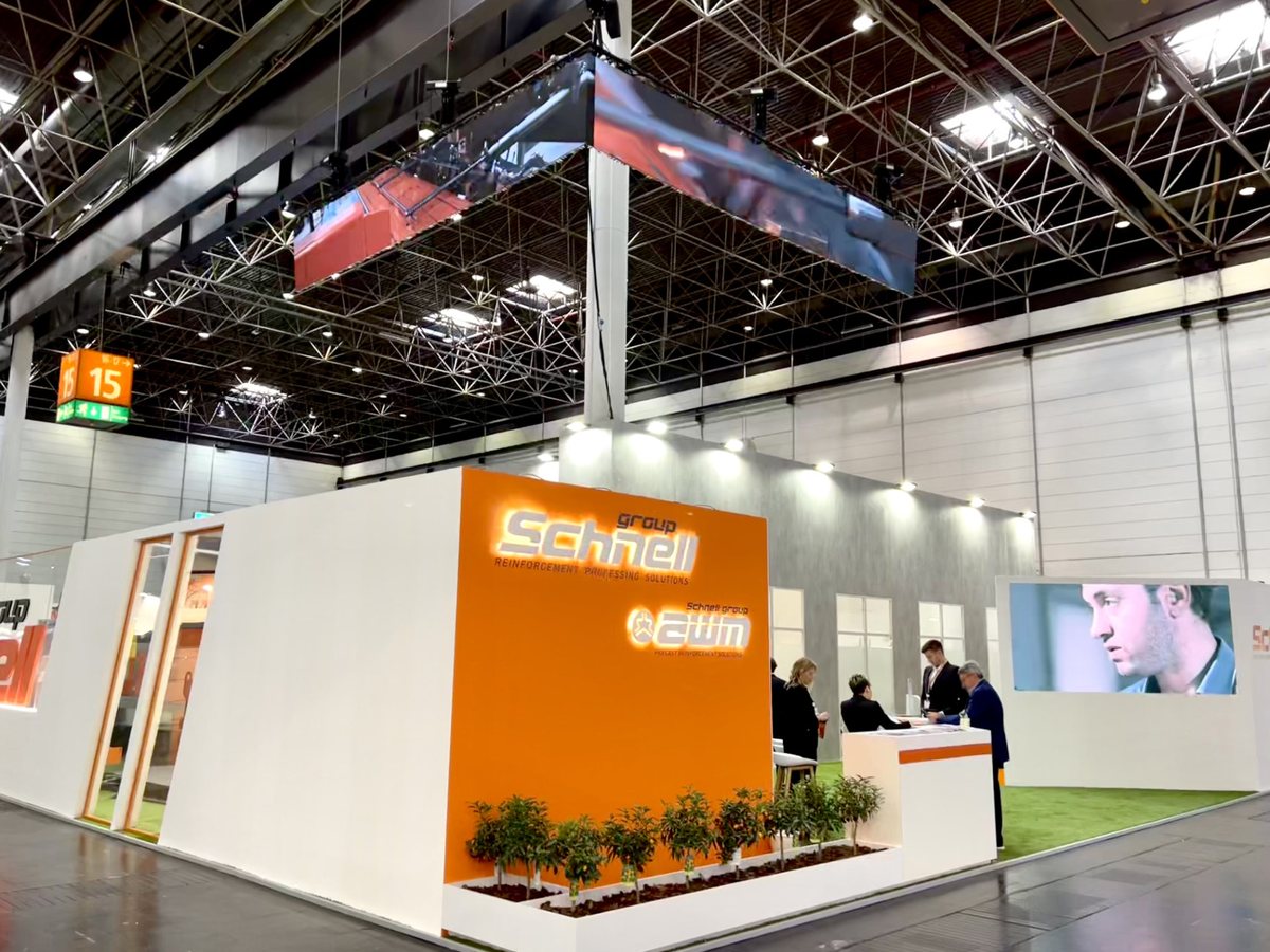 Ledwall Mosaiko installato per Wire & Tube Düsseldorf — 5